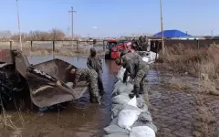 Противопаводковые мероприятия продолжаются в Казахстане