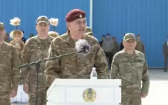 Первый отряд казахстанских миротворцев вернулся из Сирии