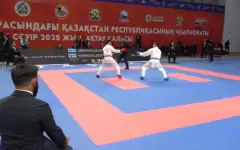 Подведены итоги чемпионата РК по карате среди взрослых