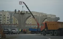 На крупной транспортной развязке в Астане ограничат движение из-за LRT