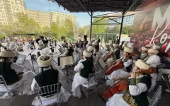 Выездной концерт к 100-летию юбилея Нургисы Тлендиева прошел в Алматы