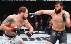Бойца UFC, сменившего Украину на Россию, нокаутировали в первом раунде