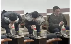 В Узбекистане уволили чиновника после скандального фото с бульбулятором
