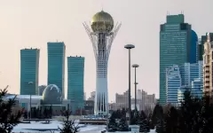 Снег несколько дней подряд и минусовую температуру обещают в Астане на этой неделе