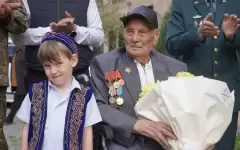 100-летний юбилей отпраздновал ветеран ВОВ из Алматы