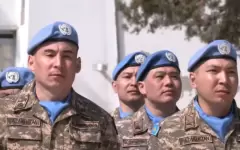 Казахстан провёл плановую ротацию миротворцев на Голанских высотах