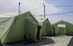 В МЧС объяснили появление палаточного лагеря на юге Казахстана