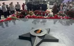 В Шымкенте начался челлендж Жеңісті жақындатқандар