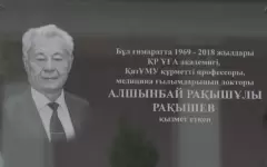 Мемориальную доску Алшынбаю Рахишеву установили в Алматы