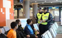 Кастет у подростка обнаружили полицейские в аэропорту Алматы