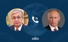 Токаев и Путин обсудили взаимодействие в сфере энергетики