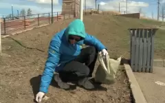 Волонтёры привели в порядок исторические памятники ВКО