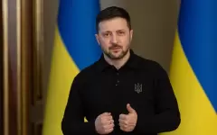 Зеленский выступил с заявлением после объявленного Путиным перемирия на Пасху