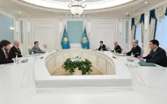 Токаев встретился с главой Минэнергетики России