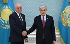 Министр энергетики РФ передал Токаеву личное послание Путина