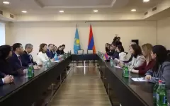 Дни культуры Казахстана в Армении: министры обсудили сотрудничество в области литературы, музыки и кино