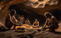 Выживание Homo sapiens при сдвиге магнитных полюсов связали с древним кремом и теплой одеждой