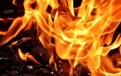 46 гектаров: крупный природный пожар произошел в СКО