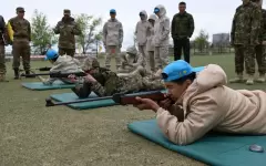 Военно-патриотический сбор прошёл в Мангистауской области
