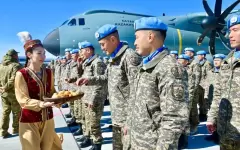 Оставшиеся на Голанских высотах 38 казахстанских миротворцев вернулись в Казахстан