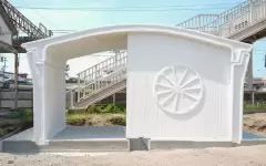 В Японии напечатали на 3D-принтере первую в мире железнодорожную станцию