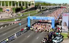 В Алматы во время забега скончались два участника полумарафона