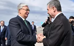 Председатель Халк Маслахаты Туркменистана прибыл в Казахстан