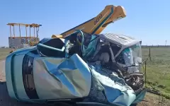 Двое подростков погибли в жуткой аварии на трассе в ЗКО