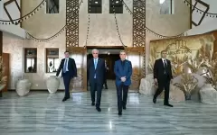 Токаев и глава Халк Маслахаты Туркменистана посетили Turkistan visit centre