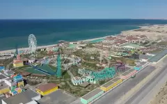 Уровень Каспийского моря достиг исторического минимума