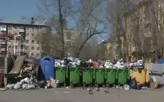 Проблемы с вывозом мусора: Усть-Каменогорск утопает в отходах