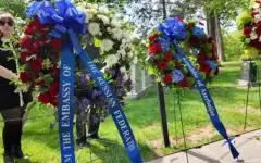 80-летие встречи войск на Эльбе отметили в США