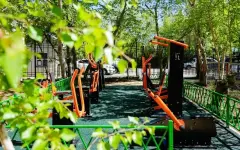 В районе Байконыр введены в эксплуатацию комплексные благоустроенные дворы