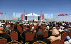 На родине тюльпанов: Жамбылская область провела международный фестиваль