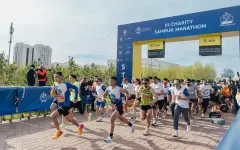 Charity Samruk Marathon: порядка 200 млн тенге собрали на кабинеты инклюзии для детей