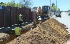 Газификация села Кенгир началась в Улытау