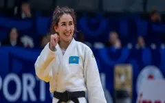 Казахстанская дзюдоистка завоевала медаль на турнире Grand Slam