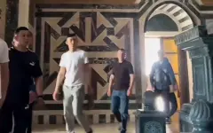 Казахстанские миротворцы почтили память Султана Бейбарса и навели порядок в мавзолее