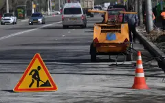 В Астане перекрыли движение на участке проспекта Абылай хана