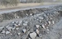 Повторный ремонт потребовался сельской дороге