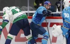 Барыс проиграл в матче за шесть миллионов тенге в новом чемпионате КХЛ