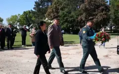 Память казахстанских солдат почтили во Франции