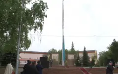Экспозицию государственных символов открыли в Рудном