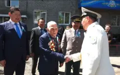 Ветеранов в Семее поздравили с Днем Победы
