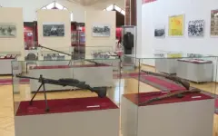 В Центральном музее Алматы открыли выставку к 80-летию Победы