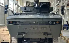На параде в Астане впервые показали уникальные боевые машины TAIMAS 8x8