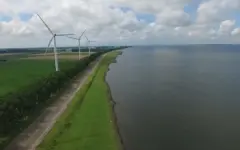 Ветроэлектростанцию построят ОАЭ в Жамбылской области