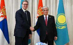 Президенты Казахстана и Сербии провели встречу в Москве