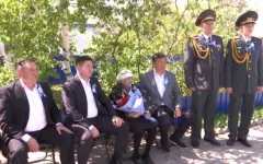 Поздравительное письмо от Президента вручили ветерану войны