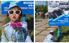 Пятилетняя жительница Атбасара прочитала стихи про Алию Молдагулову и восхитила казахстанцев